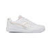 Sneakers bianche da donna con logo laminato Diadora Raptor Low Refraction, Brand, SKU s312500078, Immagine 0